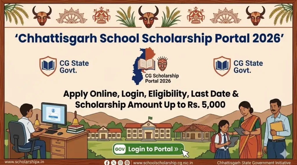 Chhattisgarh School Scholarship Portal 2026