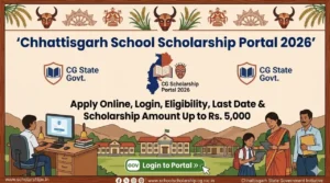 Chhattisgarh School Scholarship Portal 2026