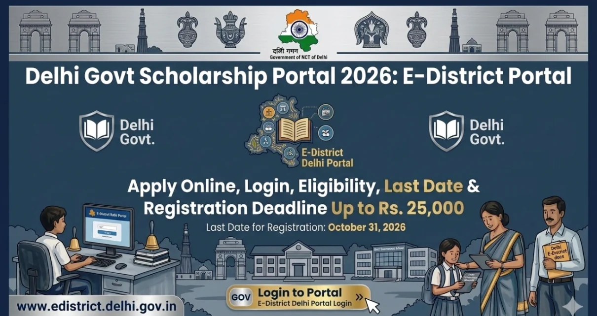 Delhi Govt Scholarship Portal 2026
