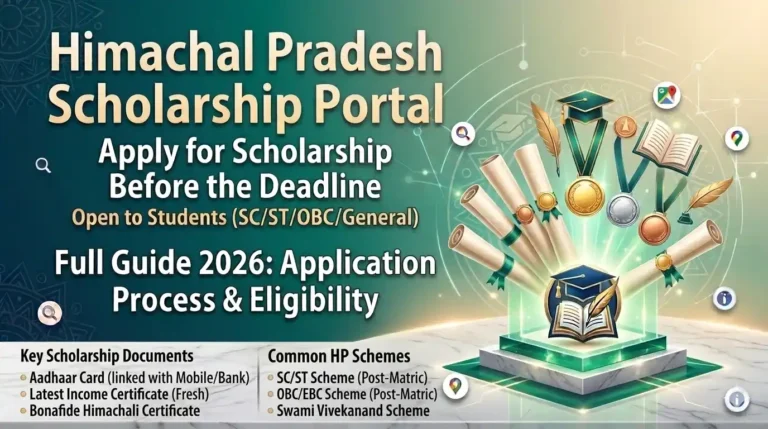 Himachal Pradesh Scholarship Portal