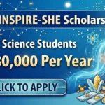 INSPIRE-SHE Scholarship