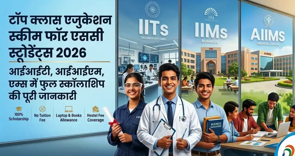 Top Class Education Scheme for SC Students