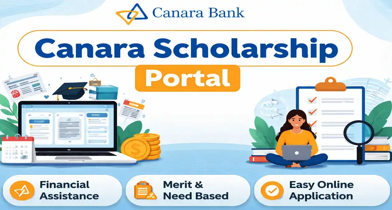 Canara Scholarship Portal Login 2026