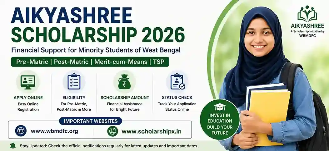 Aikyashree Scholarship 2026-27