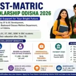 Post-Matric Scholarship Odisha 2026