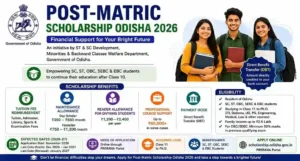 Post-Matric Scholarship Odisha 2026