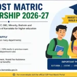 SSP Post Matric Scholarship 2026-27