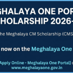 Meghalaya One Portal Scholarship 2026-27